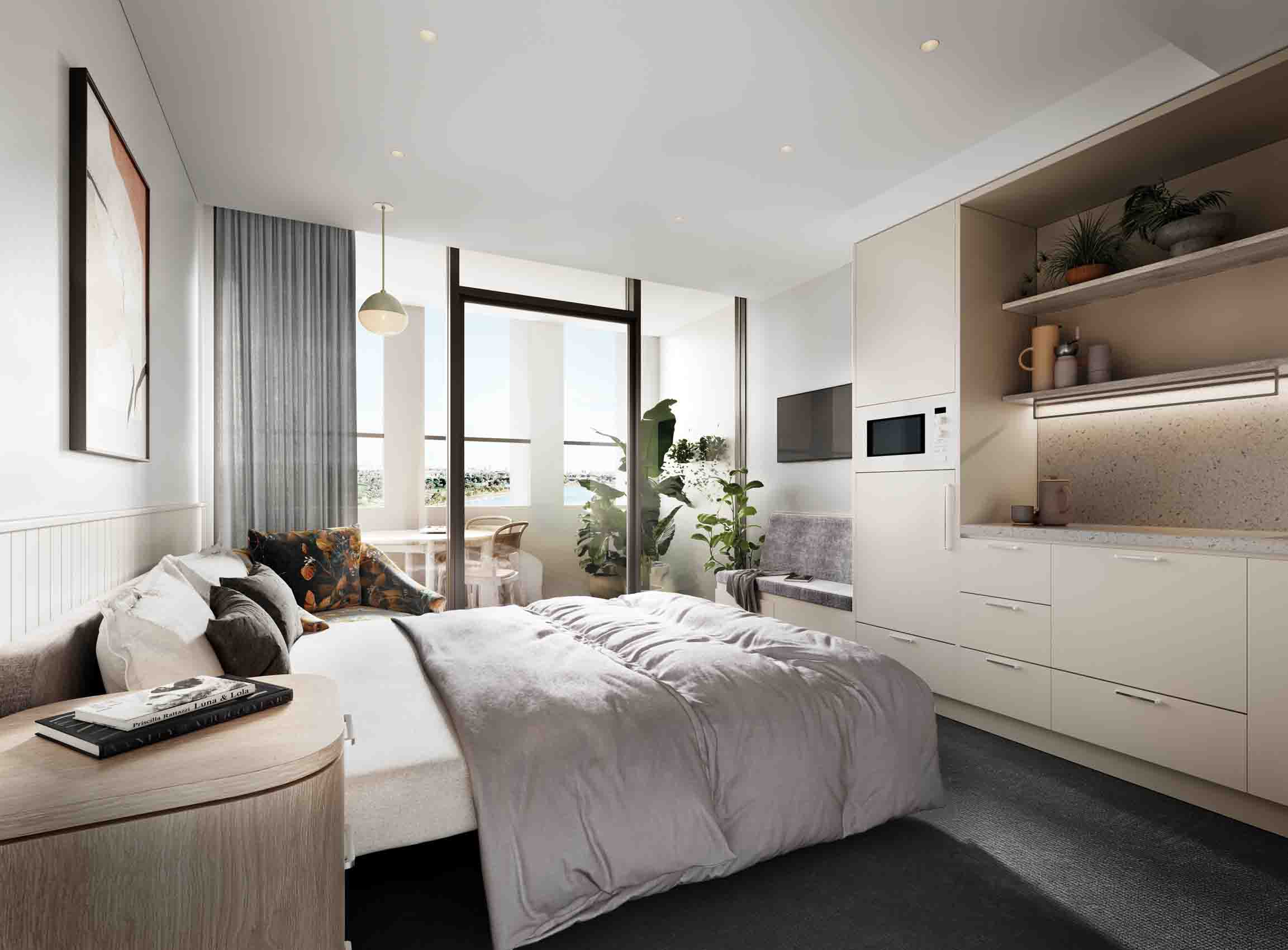 The Alba Aged Care Suites - Bedroom 1 